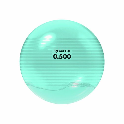 Динамический мяч REAX FLUI GREEN вес 0,5 кг, диаметр 16 см