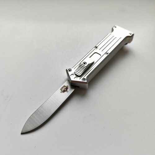 Нож складной автоматический мини 'Трэшер' с сталью D2. Atropos. Нож туристический. Длина лезвия 5 см