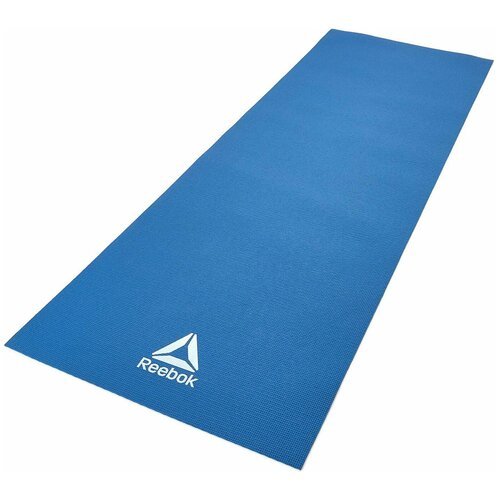 Коврик для йоги Reebok RAYG-11022, 173х61х0.4 см blue 1 кг 0.4 см