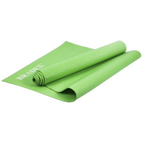 Коврик для йоги BRADEX SF 0399, 173х61х0.3 см зеленый
