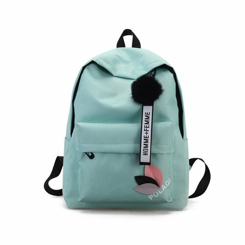 Простая маленькая сумка для школьников/ цвет: зеленый