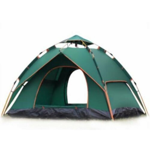 Палатка 4-х местная 240*210*135 см автоматическая, зеленый
