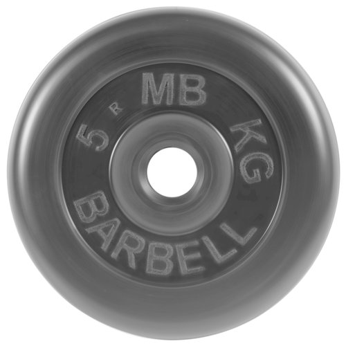 Диск обрезиненный MB Barbell MB-PltB26-5