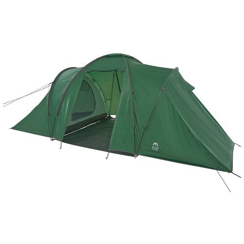 Палатка шестиместная JUNGLE CAMP Toledo Twin 6, цвет: зеленый
