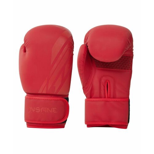 Перчатки боксерские INSANE ORO, ПУ, красный