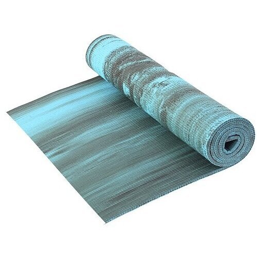 Коврик для йоги Larsen PVC multicolor, 180х60х0.8 см multicolor узор 1.6 кг 0.8 см