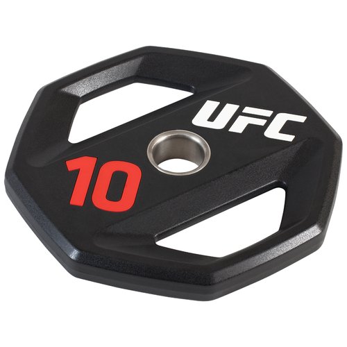 Диск UFC Premium Urethane Grip 10 кг черный