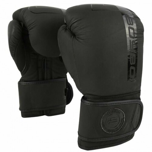 Боксерские перчатки тренировочные, натуральная кожа BoyBo Fusion (BG-092) - Черный (12 oz)