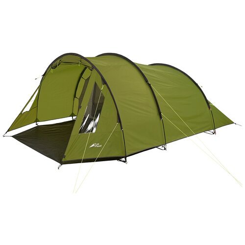 Палатка четырехместная TREK PLANET Ventura 4, цвет: зеленый