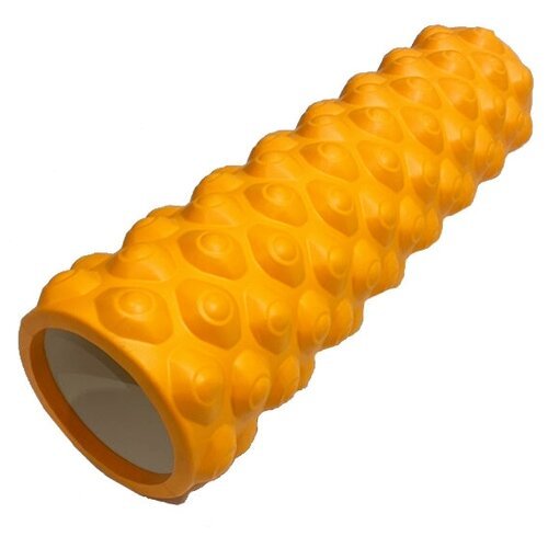 Ролик массажный для йоги Coneli Yoga Dote 45x14 см оранжевый