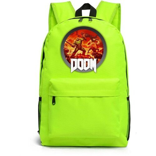 Рюкзак Дум (Doom) зеленый №1