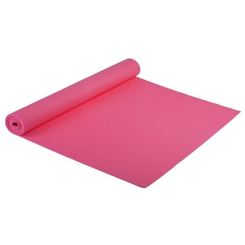 Коврик для йоги 173 х 61 х 0,3 см, цвет розовый (1 шт.)