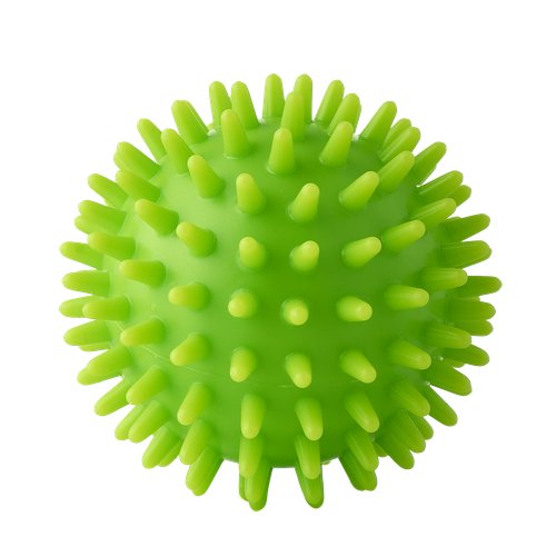 Мяч массажный BASEFIT GB-601 7 см, зеленый.