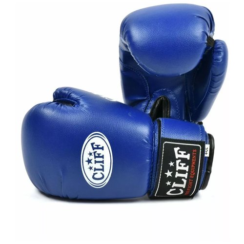 Перчатки бокс CLUB PVC 6 oz цвет: синий