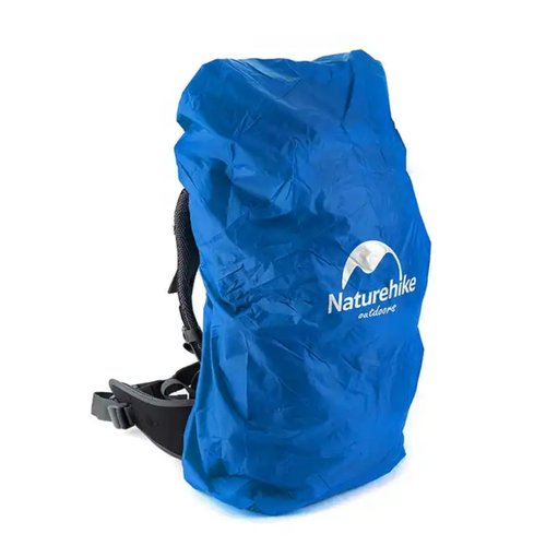 Чехол влагозащитный Naturehike, для рюкзака, размер L (50-75 л), голубой