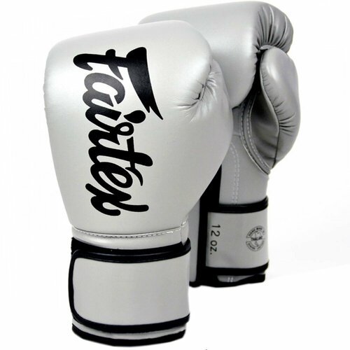Боксерские перчатки Fairtex BGV14 серые 14 унций