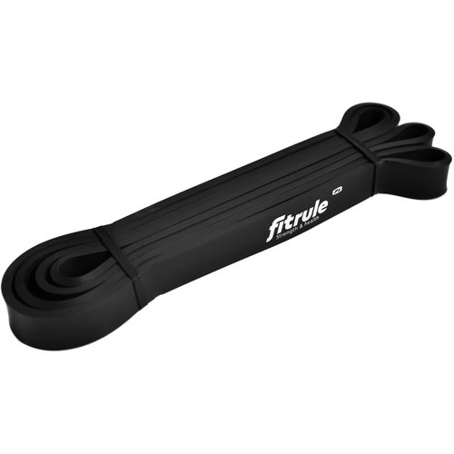 FitRule Резинка для фитнеса (экспандер) (черная, 25 кг, 2 см)