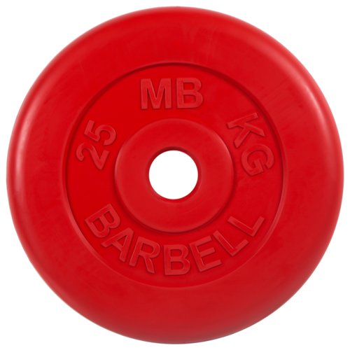 Диск MB Barbell Стандарт MB-PltB/C51 25 кг черный