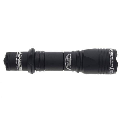 Тактический фонарь ArmyTek Dobermann XP-L HI (тёплый свет) черный