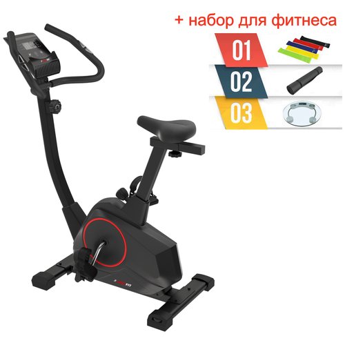 Вертикальный велотренажер UnixFit BL-390 + набор для фитнеса