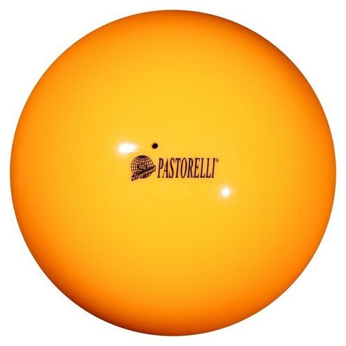 Мяч для художественной гимнастики Pastorelli New Generation FIG, d=18 см, цвет оранжевый