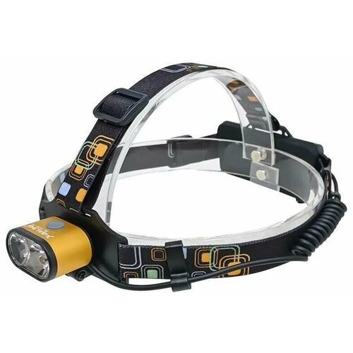 Светодиодный налобный фонарь с зарядкой от USB от Shark-Shop