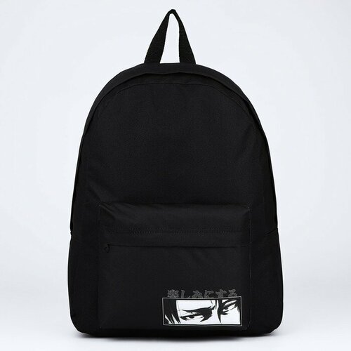 Рюкзак текстильный Аниме, с карманом, цвет черный 9657742