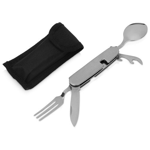 Приборы Camper 4 в 1 в чехле: вилка, ложка, нож, открывалка