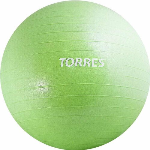 TORRES Мяч для фитнеса TORRES, диаметр 75 см. (Зеленый)