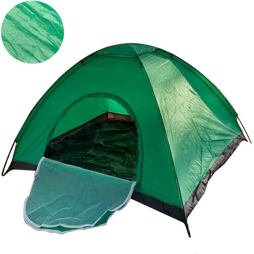 Палатка 3х местная 200*200*135см Coolwalk облегченная с москитной сеткой