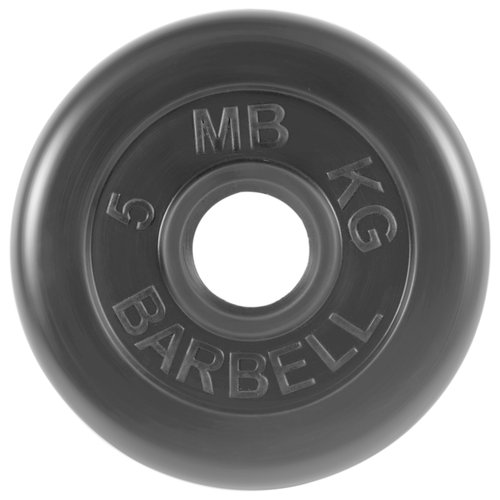 Диск MB Barbell Стандарт MB-PltB/C51 5 кг 1 шт. черный