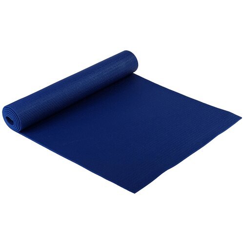 Коврик для йоги Sangh Yoga mat, 173х61х0.5 см темно-синий однотонный 1.1 кг 0.5 см