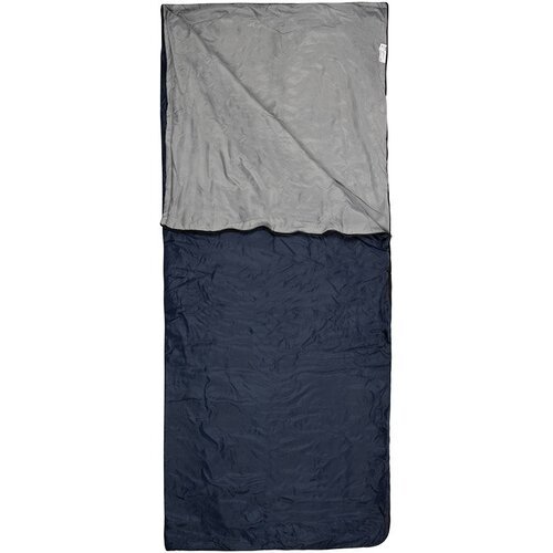 Спальный мешок-одеяло СМ001 (зелёный/серый+синий/серый)