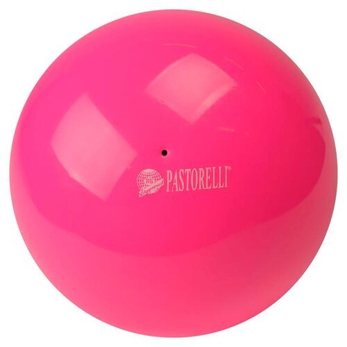 Мяч для художественной гимнастики PASTORELLI New Generation, 18 см, флуо-розовый