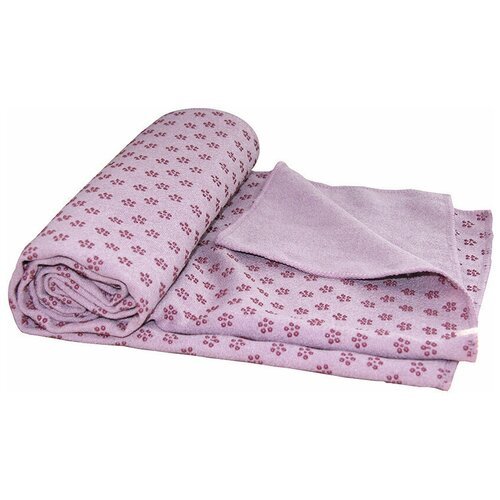 Полотенце для йоги 180-63 см Tunturi Yoga Towel с мешком для переноски, розовое