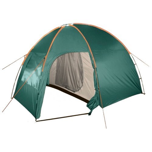 Палатка кемпинговая трёхместная Totem Apache V2, зеленый