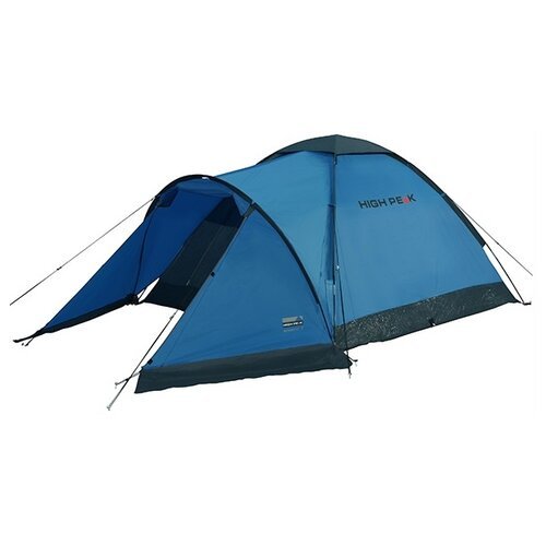 Палатка трёхместная High Peak Ontario 3, синий/темно-серый