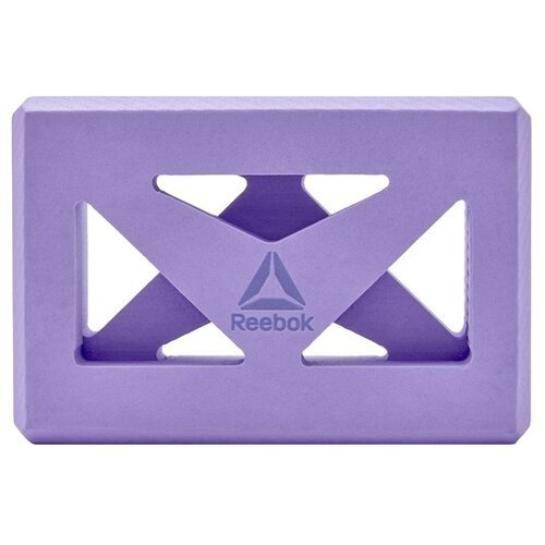 Блок для йоги Reebok RAYG-10035 фиолетовый