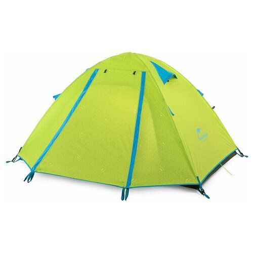 Палатка трекинговая двухместная Naturehike NH18Z022-P, двухместная, зелeный