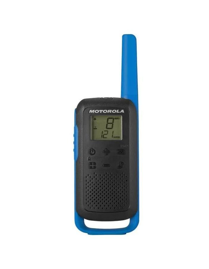 Рация Motorola Talkabout T62 (синий) Комплект из двух радиостанций MT200