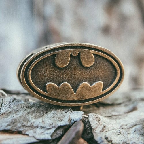 Бэтмен Batman Темный Рыцарь - Летучая Мышь - Супергерой - Из Фильма - Знак Бэтмена Batman - Готэм Сити - Бусина на Темляк - Темлячная Бусина - Брелок