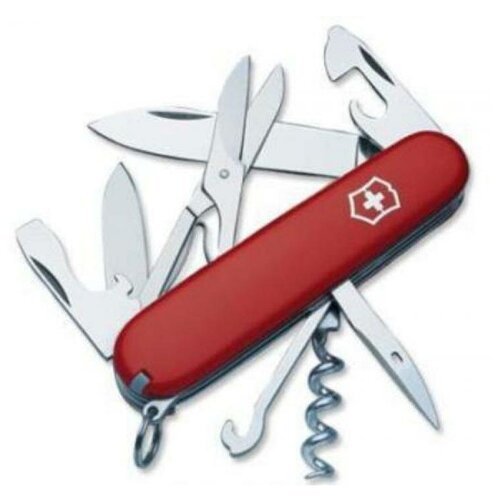 Нож Victorinox Climber, 91 мм, 14 функций, красный