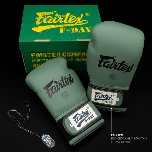 Боксерские перчатки Fairtex F-Day BGV11, 12 унций