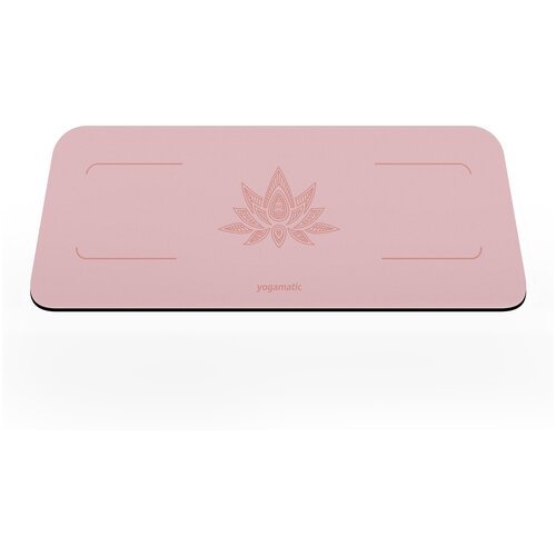 Мини коврик для йоги Art Yogamatic Yoga Pad Aivory, 65х25х0.55 см, светло-розовый, защита коленей