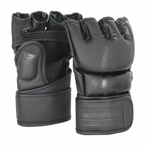 Перчатки ММА BoyBo Stain BGM311, Флекс, черный, XL, перчатки для смешанных единоборств