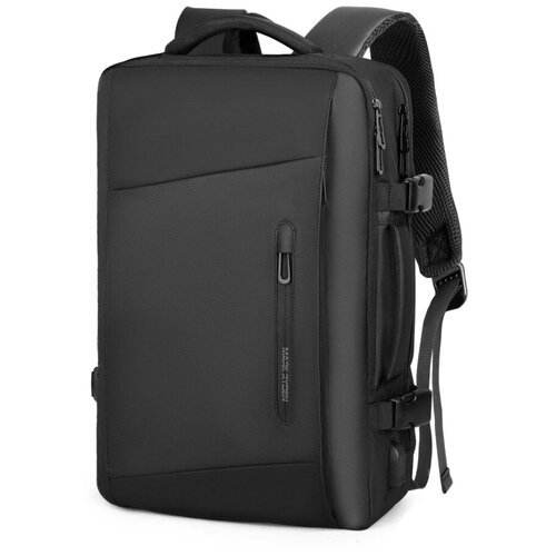 Рюкзак-сумка мужской городской дорожный вместительный 26л для ноутбука 17 Mark Ryden MR9299 Черный непромокаемый с USB зарядкой для подростка