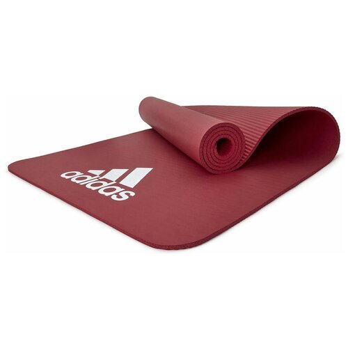 ADMT-11014RD Тренировочный коврик (фитнес-мат) Adidas, 7 мм, красный
