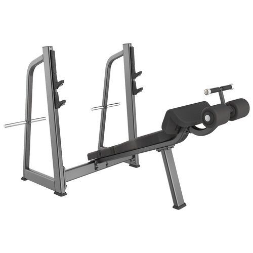 Профессиональный силовой тренажер для зала Grome Fitness скамья для жима лежа с отрицательным углом AXD5041A