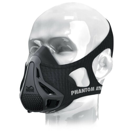 Тренировочная маска phantom training mask, черная S