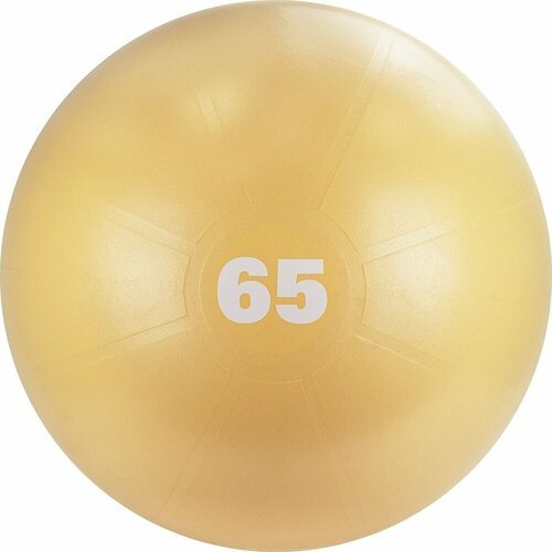 Мяч гимнастический Torres диаметр 65 см, желтый (S0000148336)